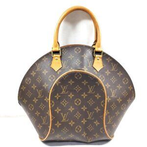 Authentic Louis Vuitton Ellipse MM Brown Monogram mn630-120625